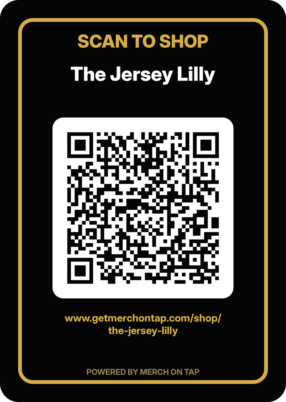 Wall sticker, 6x9 in, matte artwork for The Jersey Lilly (20260721-pedestal-template-v2)